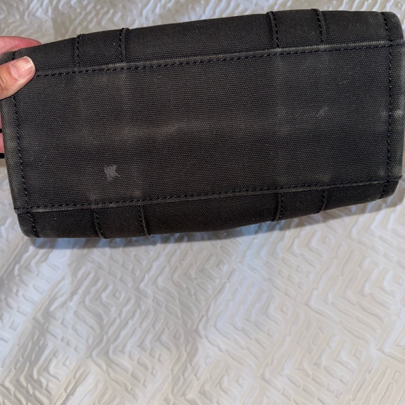 Marc Jacobs Black Canvas Tote Bag - Picture 9 of 11